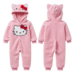Pijama Infantil Hello Kitty – Kigurumi Sanrio Rosa